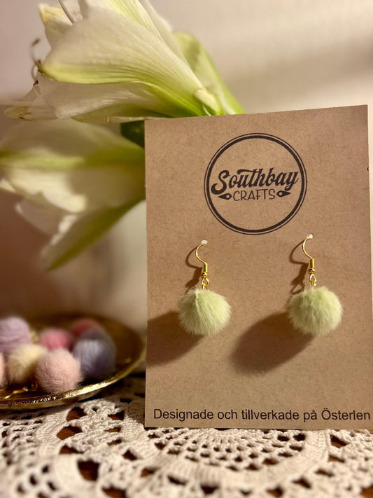 Fluffy Earrings, nickel-free