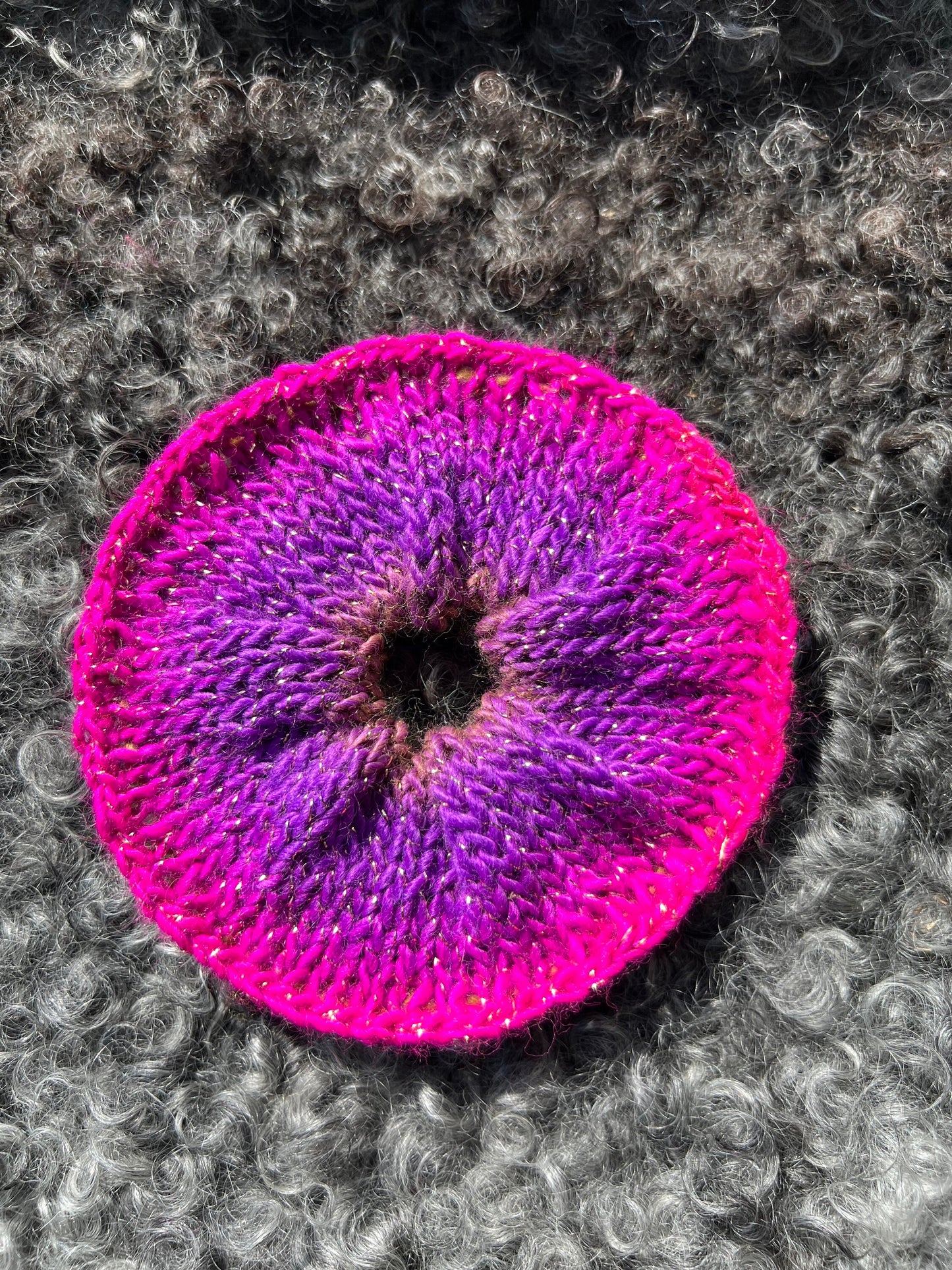 Scrunchies – Kerstin, Spring, Large Knitted Soft Hair Ties