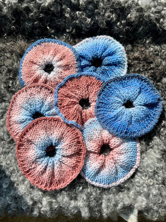Scrunchies – Kerstin, Winter, Large Knitted Soft Hair Ties