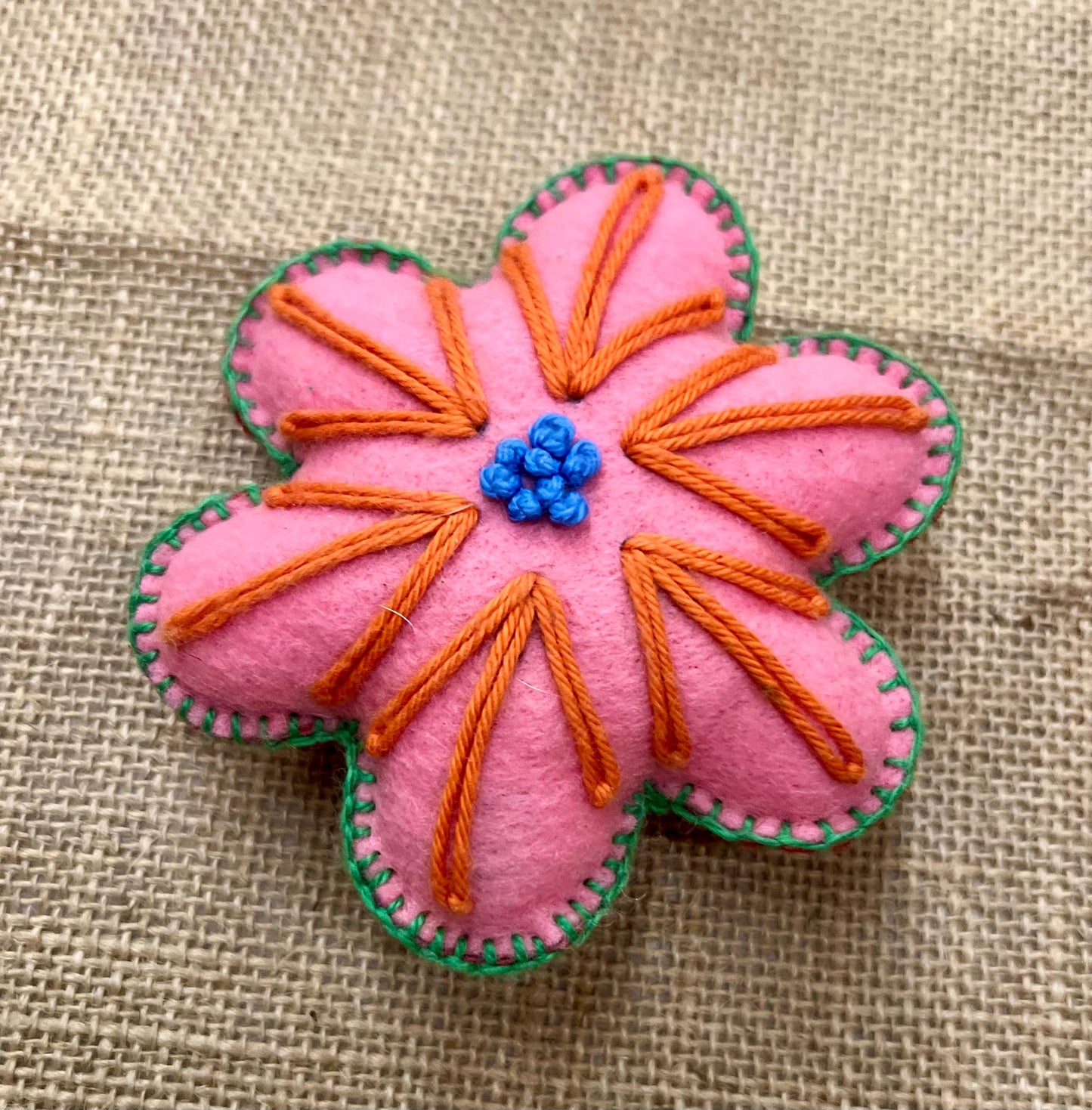 Pincushion Felt and Leather