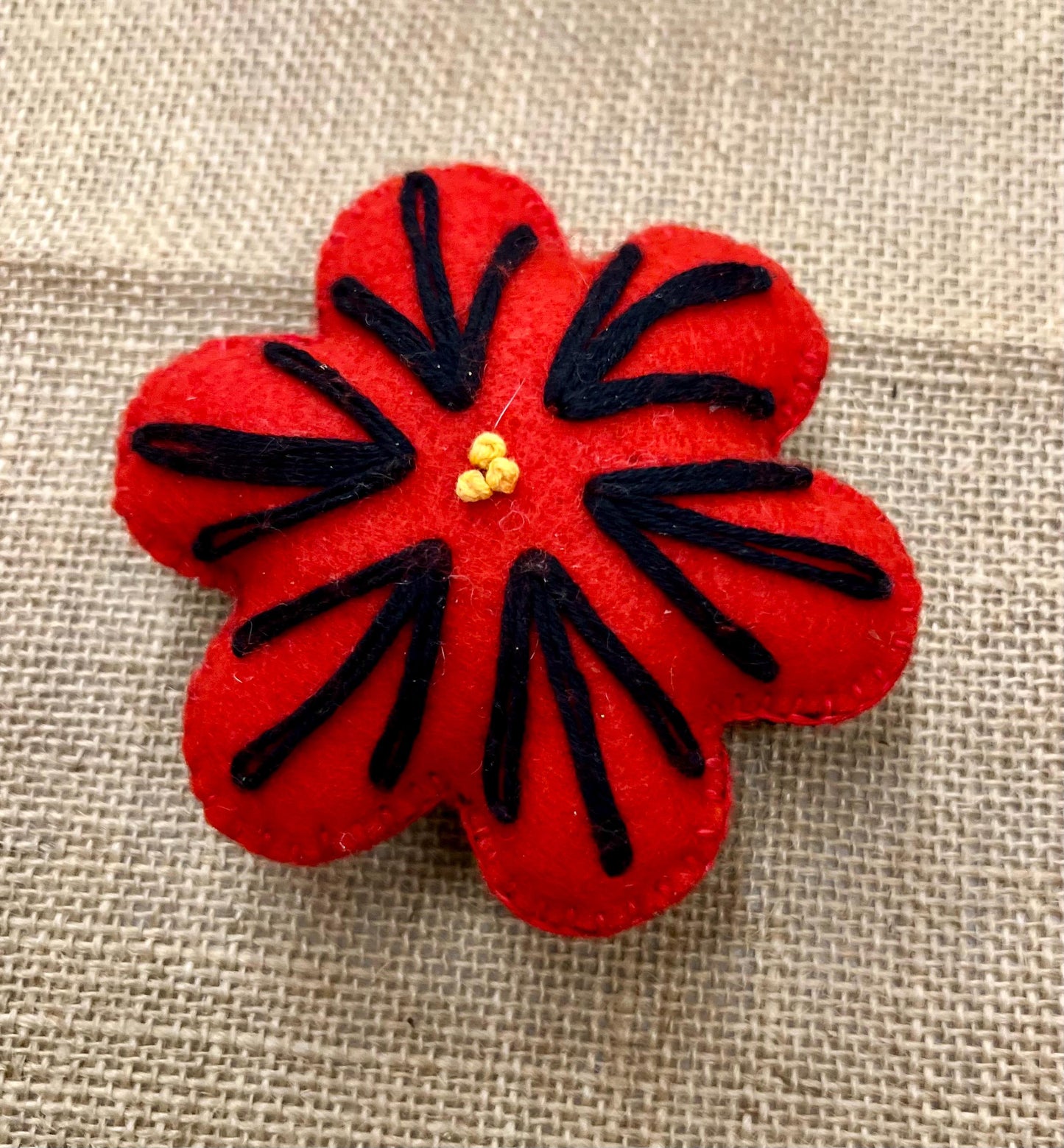 Pincushion Felt and Leather