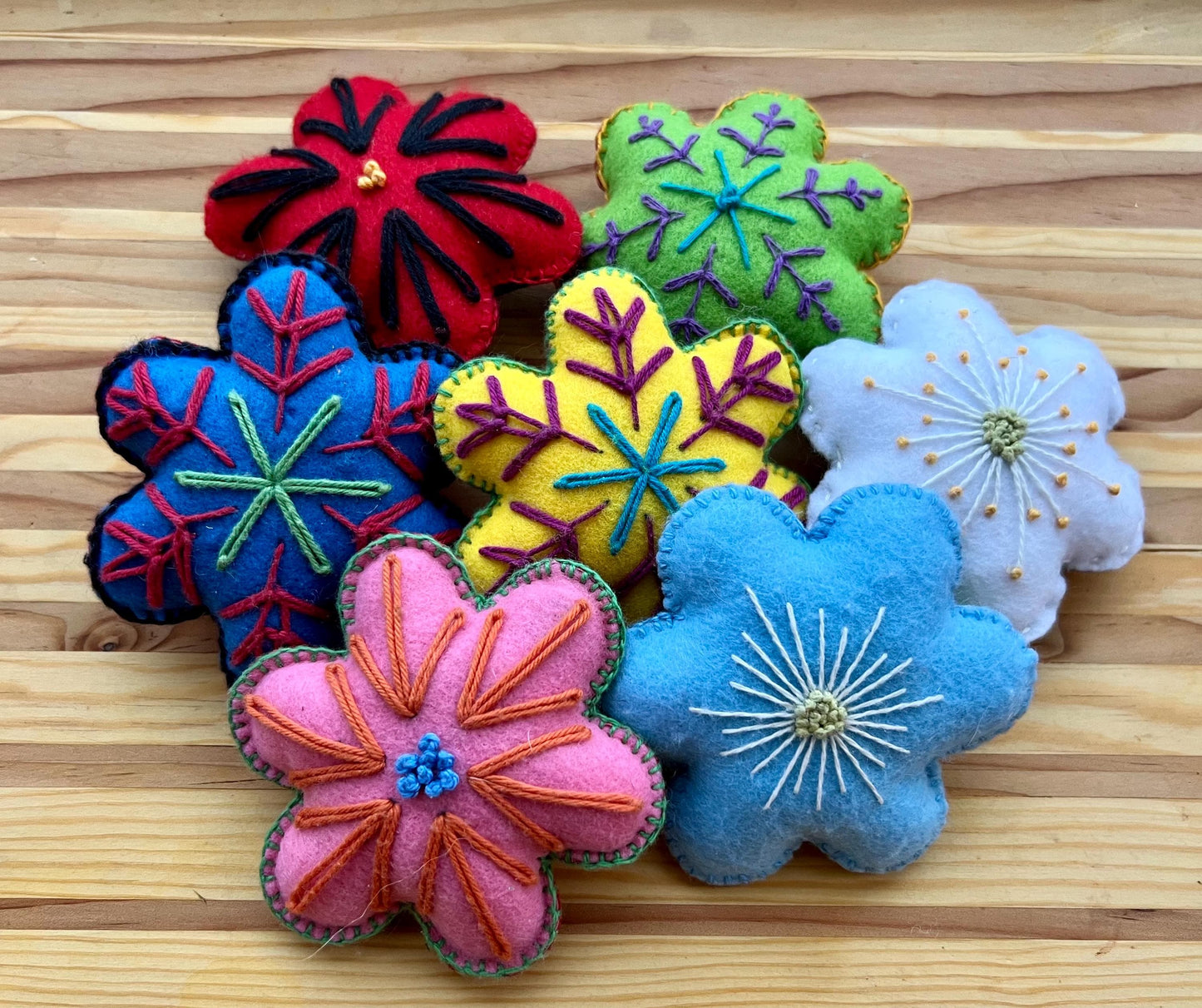 Pincushion Felt and Leather
