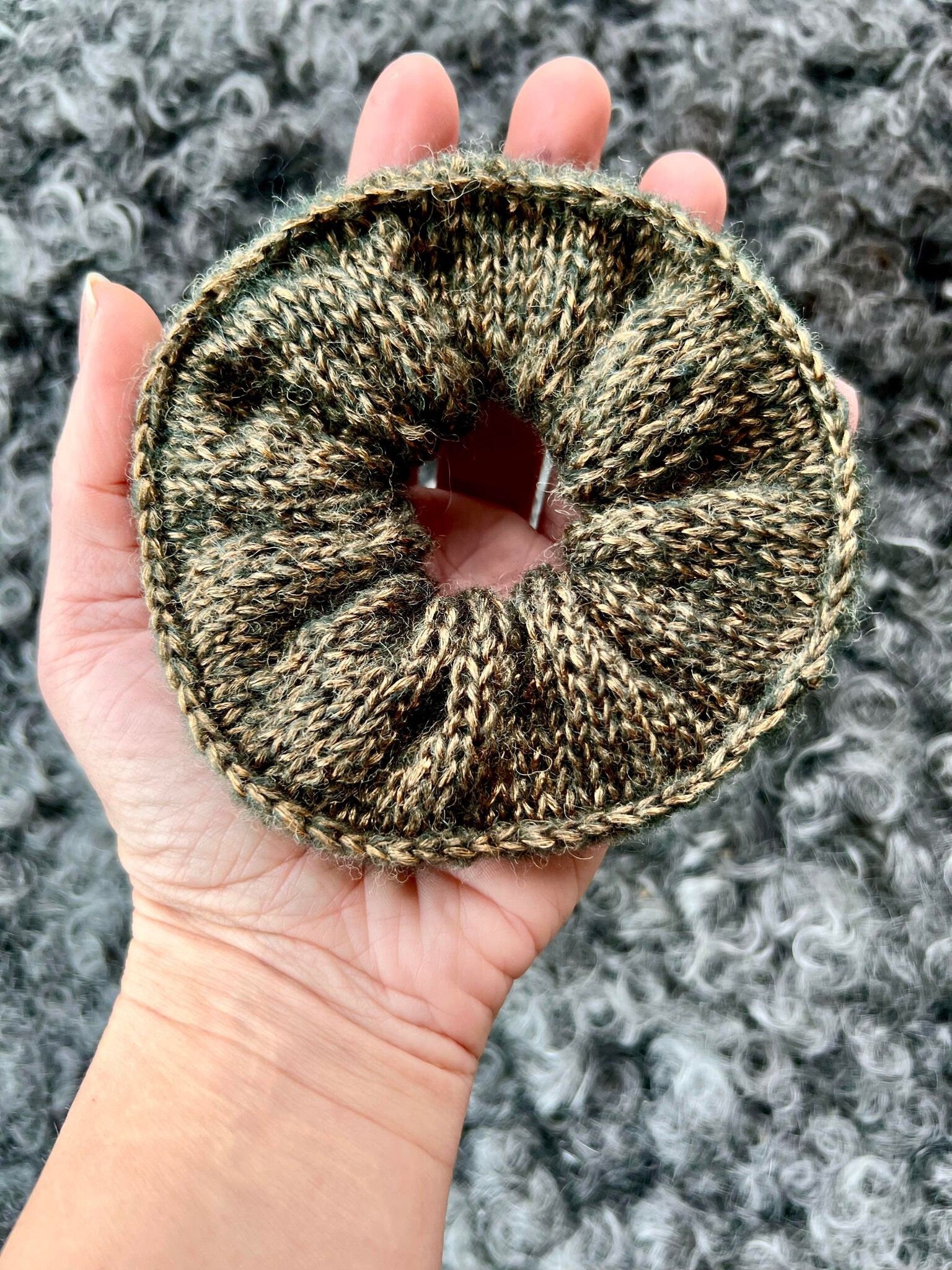 Scrunchies – Victoria, Large Knitted Soft Hair Ties