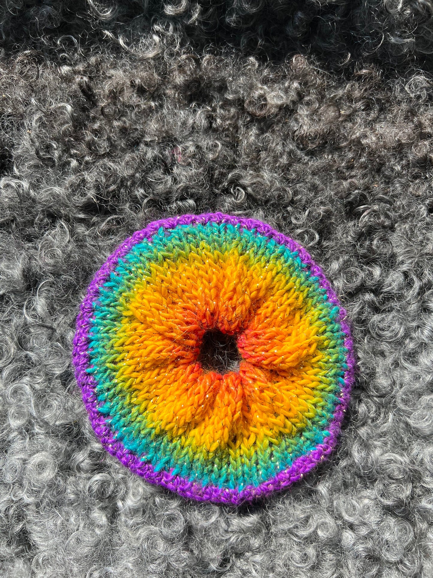 Scrunchies – Kerstin, Spring, Large Knitted Soft Hair Ties