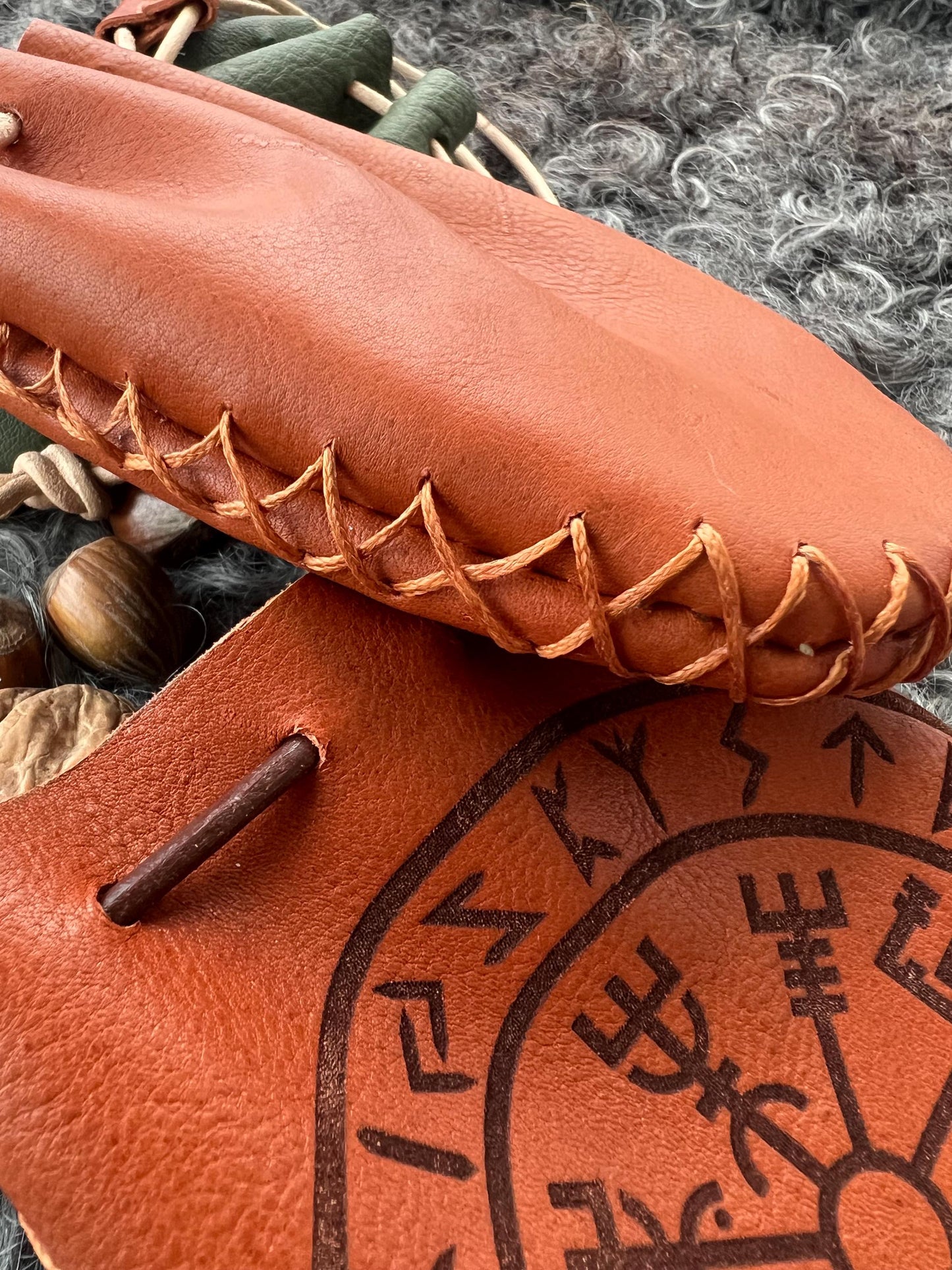 Leather Drawstring Pouch PDF Pattern – Renfaire, LARP Beginner Project (Digital Download)