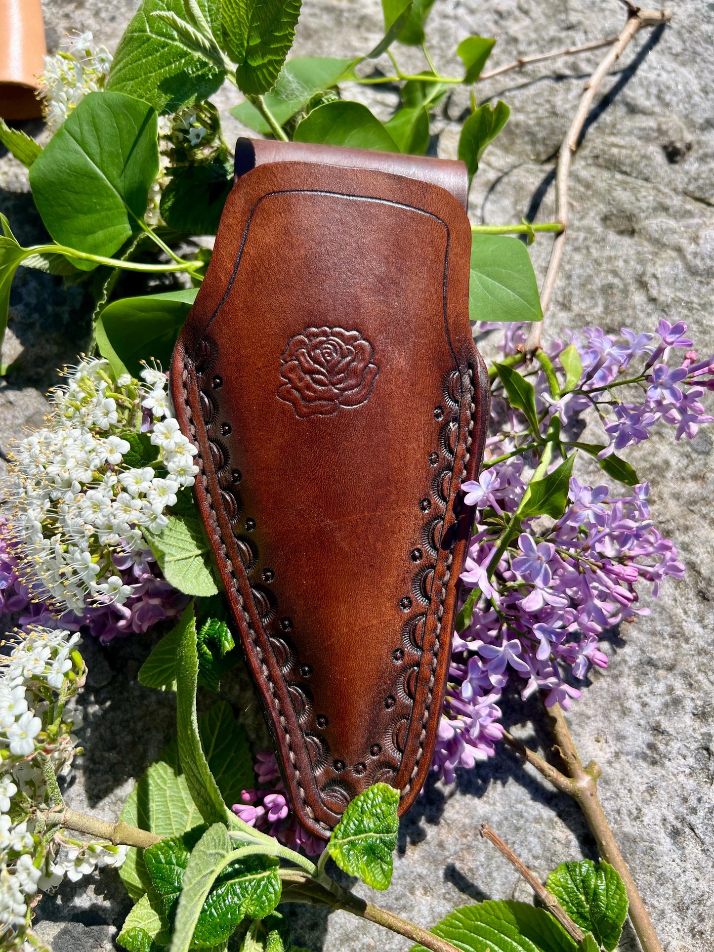 Deluxe Garden Leather Holster