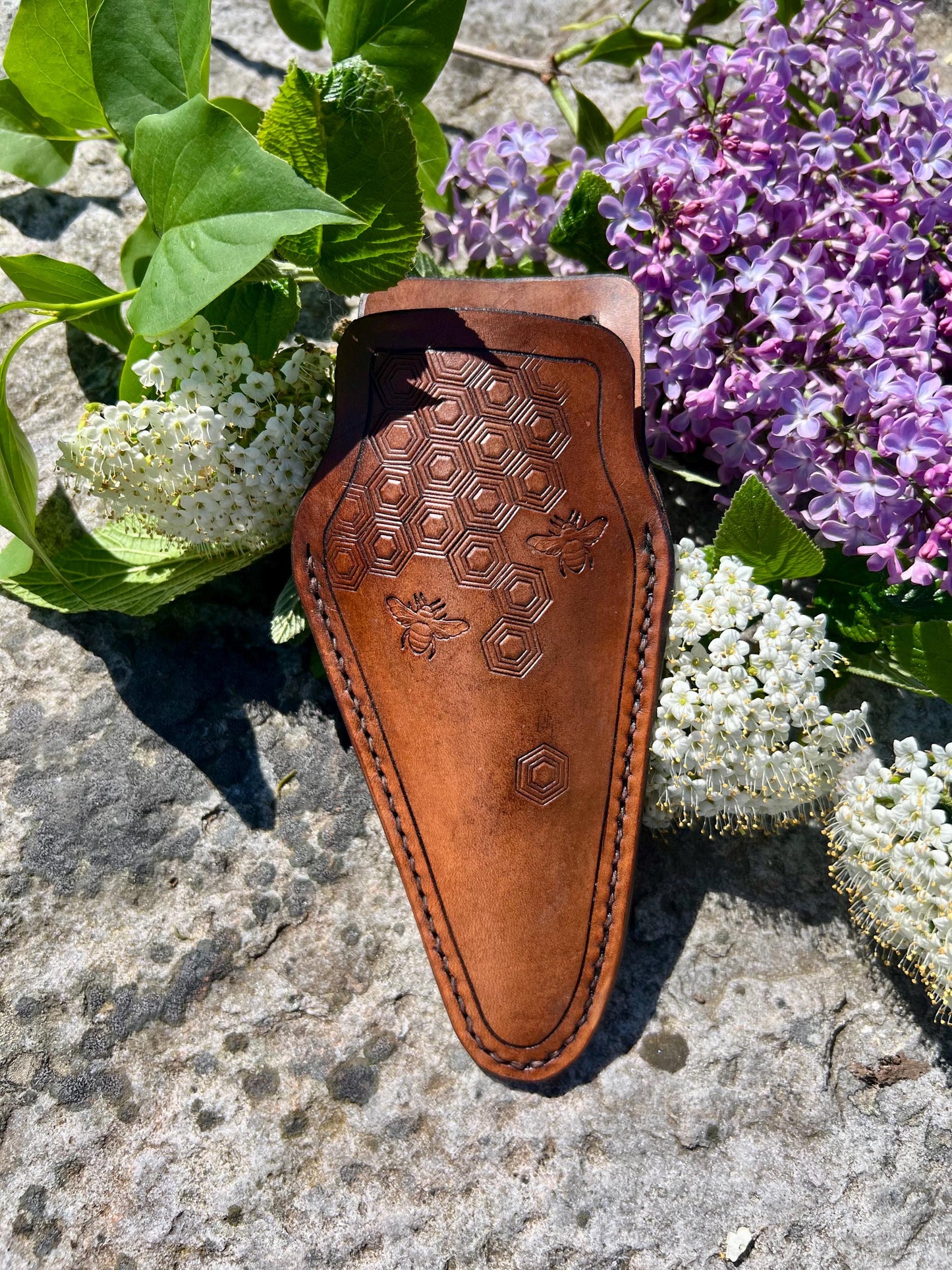 Deluxe Garden Leather Holster