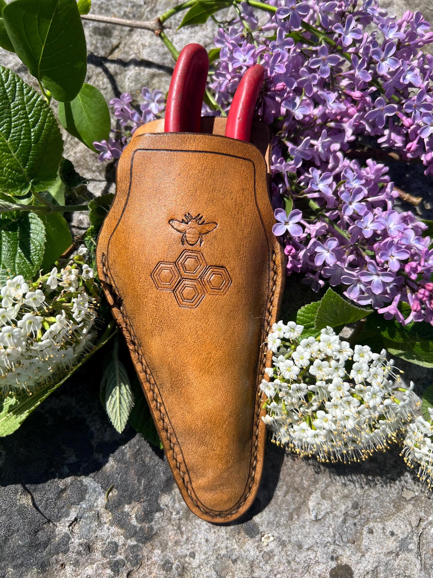 Deluxe Garden Leather Holster
