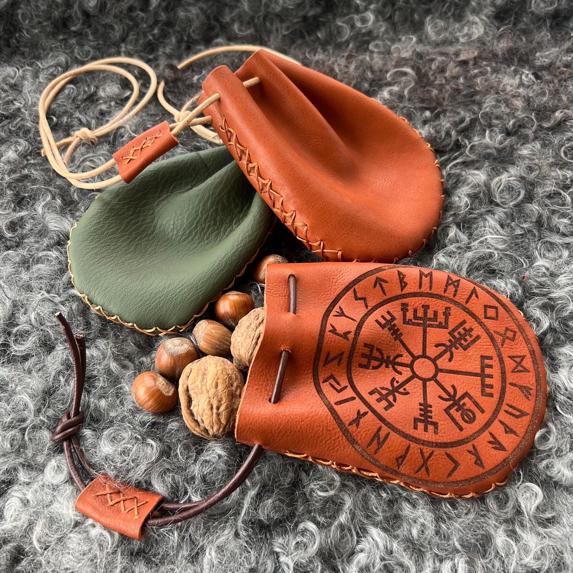 Leather Drawstring Pouch PDF Pattern – Renfaire, LARP Beginner Project (Digital Download)