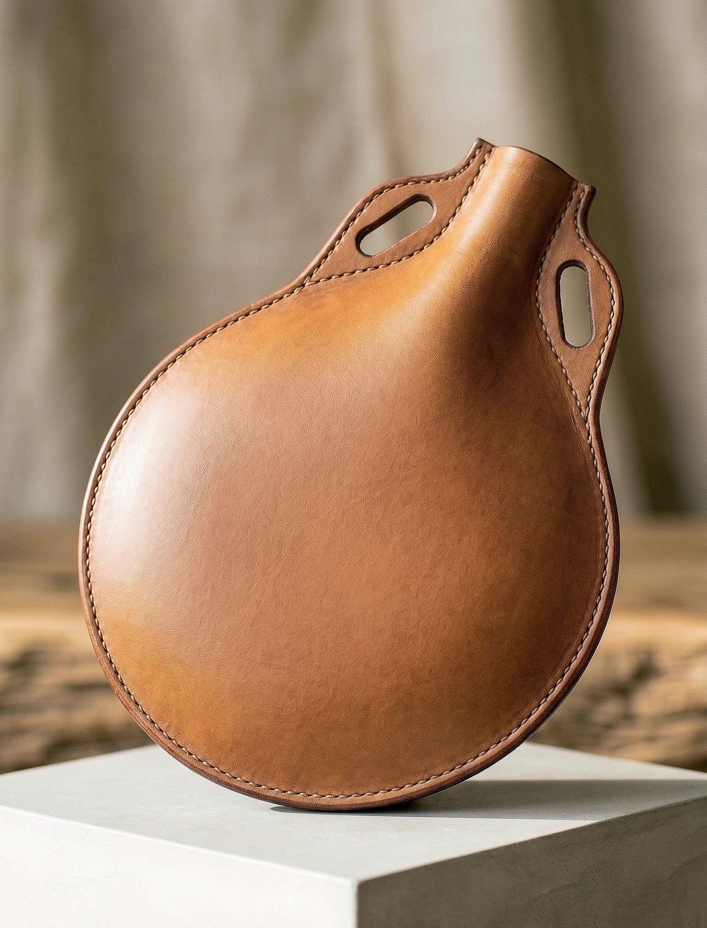Viking Dragon Canteen Leather Pattern – Celtic Flask DIY Template (Digital Download)
